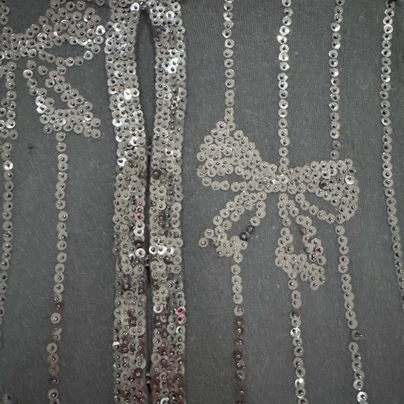 Jones New York Black Sequin Bow Jacket - Picture 5 of 7